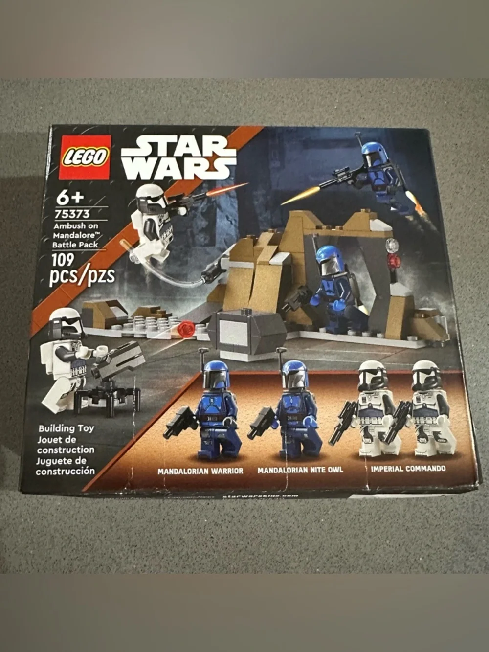 LEGO Star Wars Ambush on Mandalore Battle Pack 75373 w/ Mandalorian Minifigures
